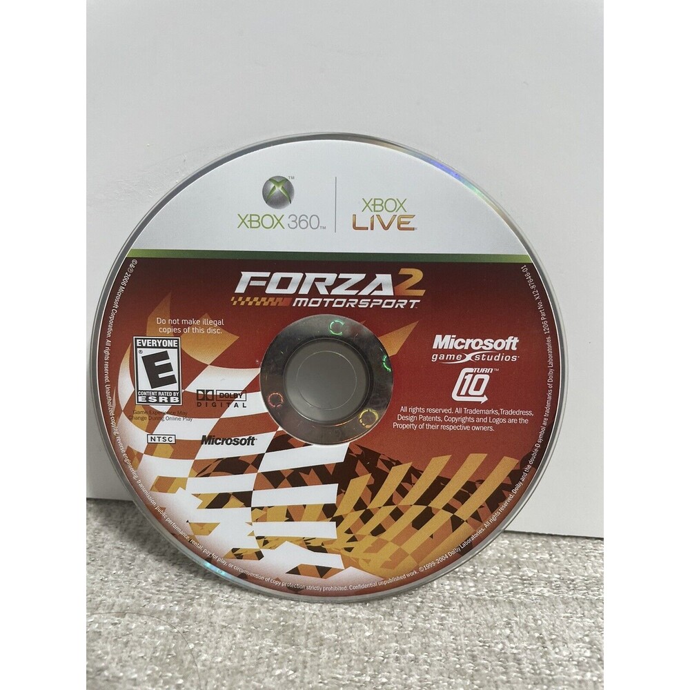Forza Motorsport 2 ( Microsoft Xbox 360) Disc Only